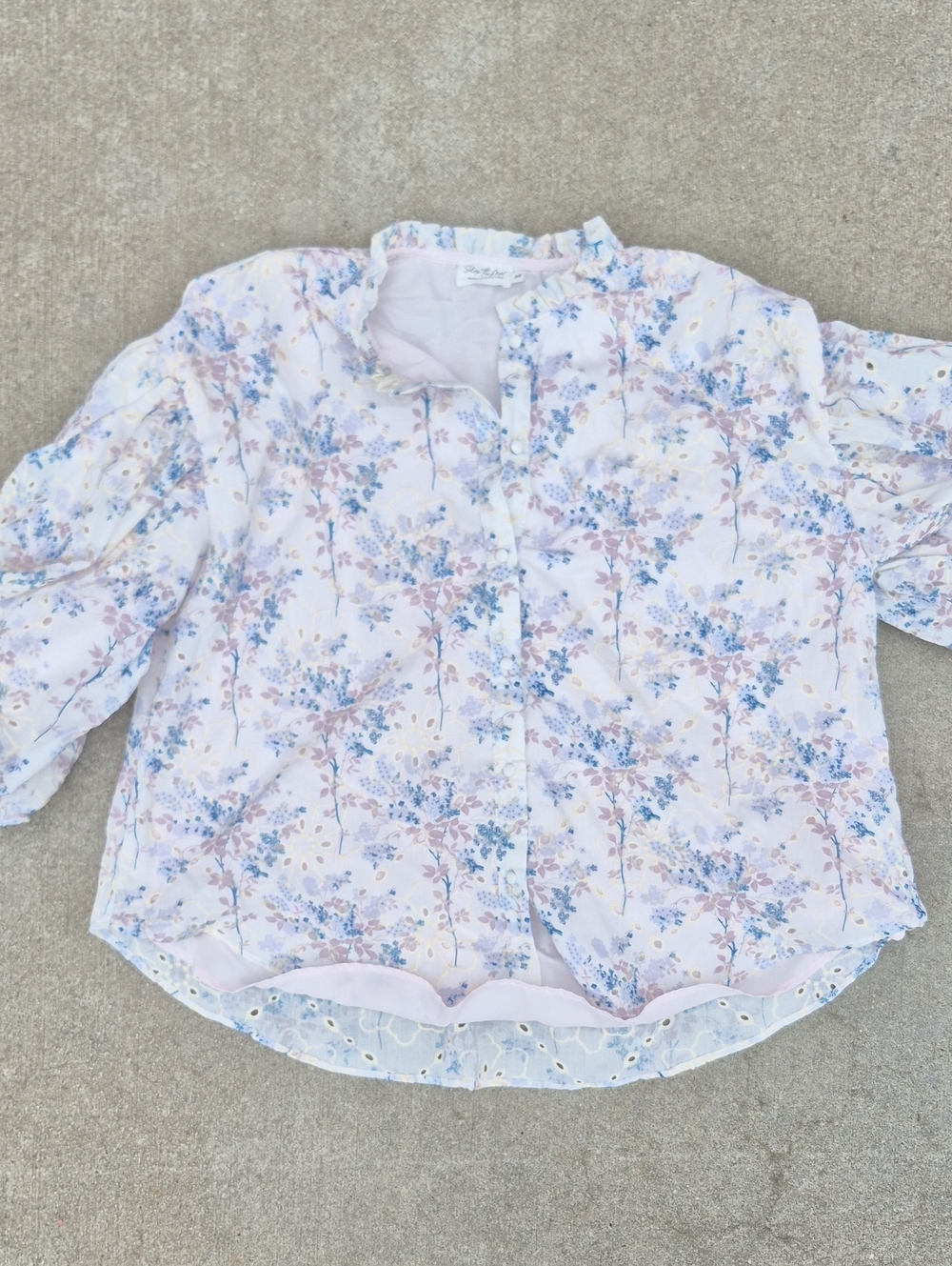 Shop The Mint Blouse MED